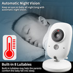 3.2” Digital Baby Monitor with Camera – Two-Way Audio, Night Vision & Temperature Display for Baby Care & Newborn Essentials