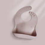 Waterproof Silicone Baby Bib with Food Catcher – Feeding Bib for Newborn Essentials, Baby Care & Everyday Mealtime