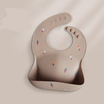 Waterproof Silicone Baby Bib with Food Catcher – Feeding Bib for Newborn Essentials, Baby Care & Everyday Mealtime