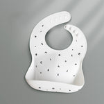 Waterproof Silicone Baby Bib with Food Catcher – Feeding Bib for Newborn Essentials, Baby Care & Everyday Mealtime