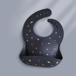 Waterproof Silicone Baby Bib with Food Catcher – Feeding Bib for Newborn Essentials, Baby Care & Everyday Mealtime