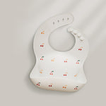 Waterproof Silicone Baby Bib with Food Catcher – Feeding Bib for Newborn Essentials, Baby Care & Everyday Mealtime
