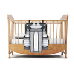 Baby Diaper Organizer for Crib – Nursery Storage Bag for Newborn Essentials, Baby Care & Easy Access Baby Essentials