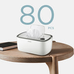 Electric Baby Wipe Warmer with LED Display – Temperature Control Wet Tissue Dispenser for Newborn Care & Diaper Changing