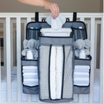 Baby Diaper Organizer for Crib – Nursery Storage Bag for Newborn Essentials, Baby Care & Easy Access Baby Essentials