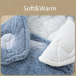 Super Soft Baby Swaddle Wrap Fleece Wearable Blanket – Newborn Essentials Baby Cocoon Wrap for Comfort & Baby Care